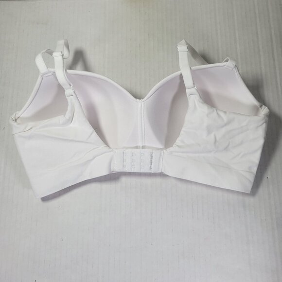 Truekind White Supportive Comfort Wireless Shaping Bra #10210 Size L - Picture 2 of 4